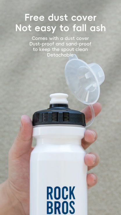 ROCKBROS 600ML Squeeze Sports Water Bottle for Cycling & Outdoor Activities