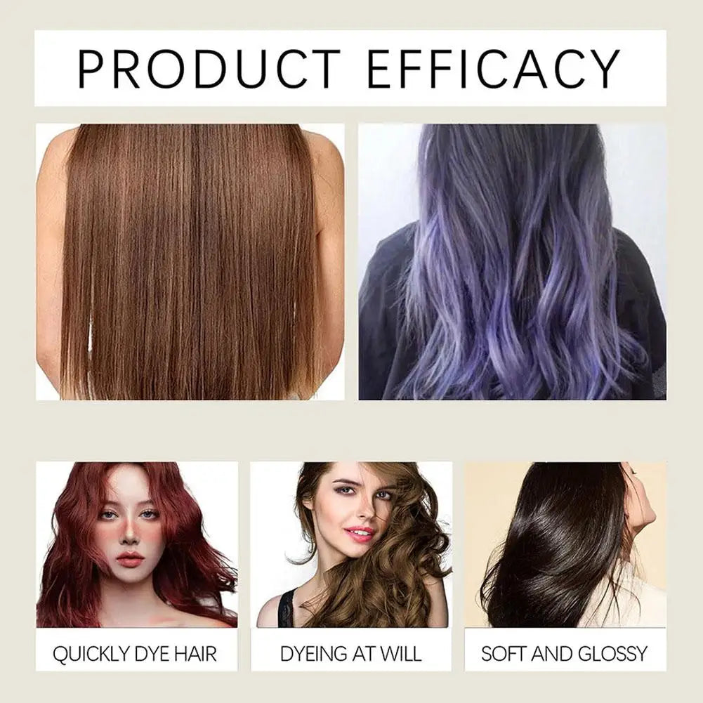 Natural Hair Dye Shampoo for Gray Hair - 10-Minute Color & Repair (200ml) - 9