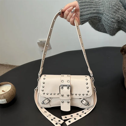 Luxury Trendy Rivet Shoulder Bag