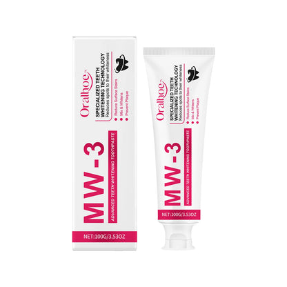 Professional Teeth Whitening Toothpaste for Stain Removal and Fresh Breath