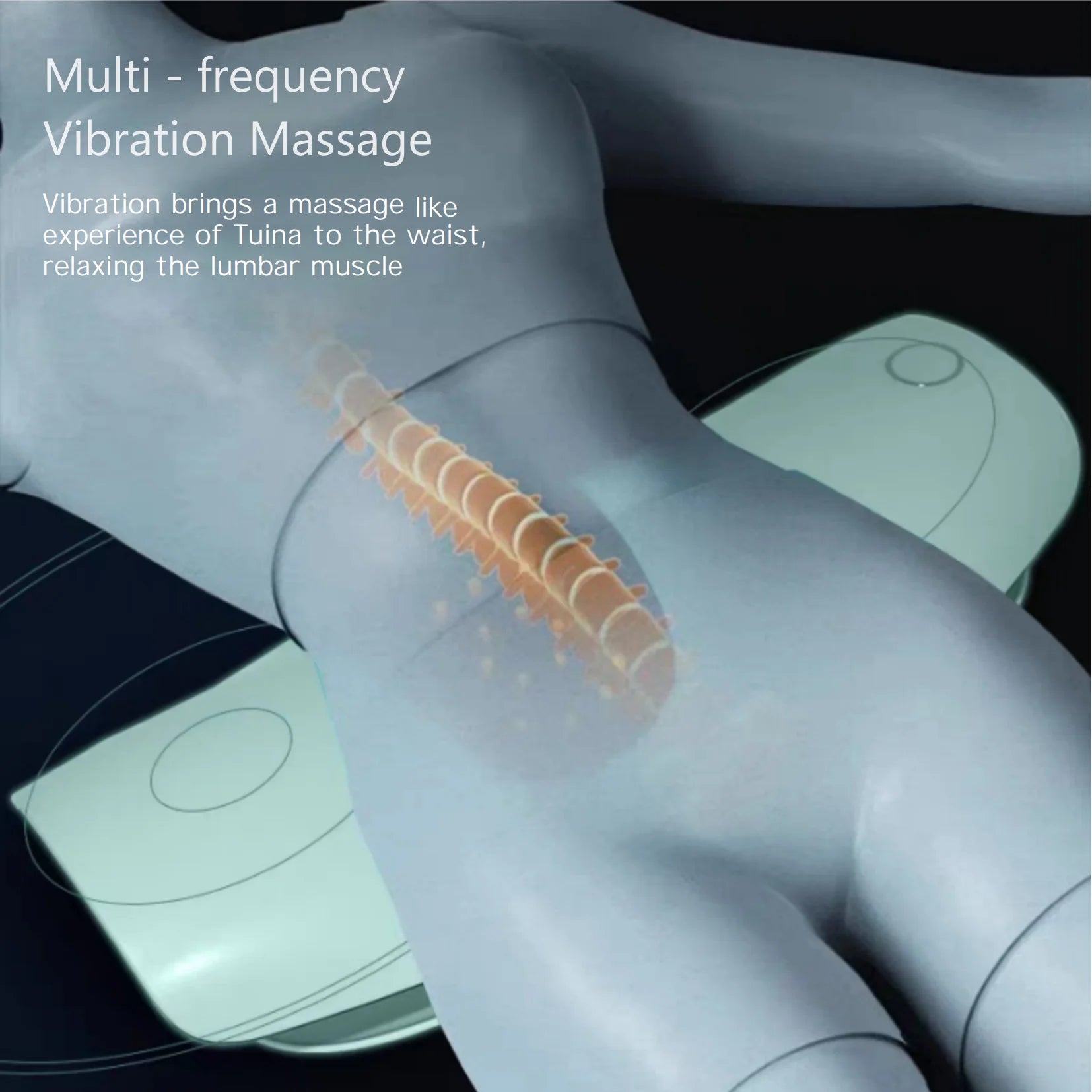 Smart Lumbar Traction & Spine Massage Device with Airbag Therapy - 2