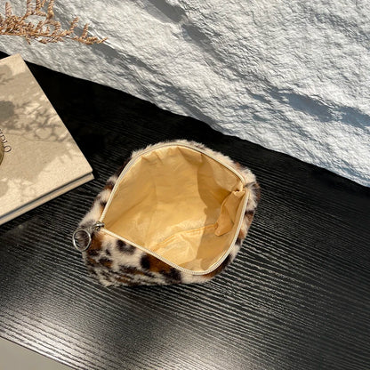 Leopard Retro Makeup Bag