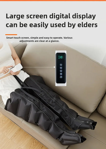 Air Compression Leg & Foot Massager for Circulation and Pain Relief