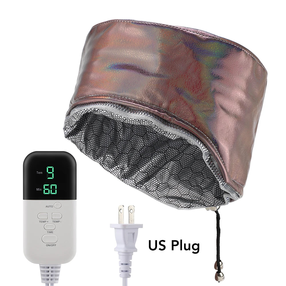 Professional Electric Hair Steamer Cap for Deep Conditioning & Hair Treatment - 21