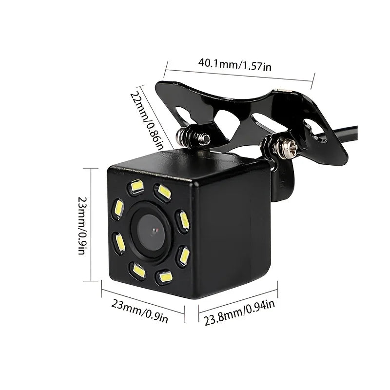 HD 1080P Car Reversing Camera - Night Vision Backup Safety Monitor