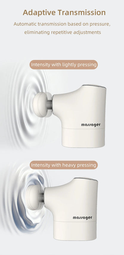 Mini Deep Tissue Percussion Massage Gun for Full Body Muscle Relief