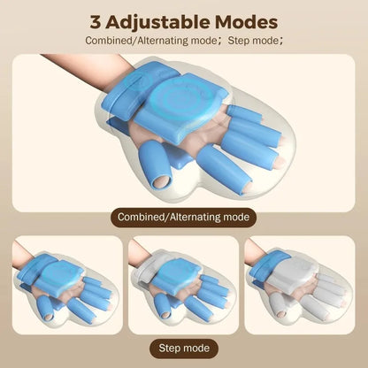 Electric Hand Massager with Airbag Compression & Heat Therapy for Pain Relief