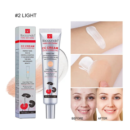 Color Correcting CC Cream - Full Coverage Moisturizing Foundation