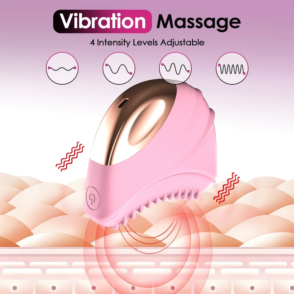Electric Body Contouring & Exfoliating Massage Brush for Skin Rejuvenation - 8