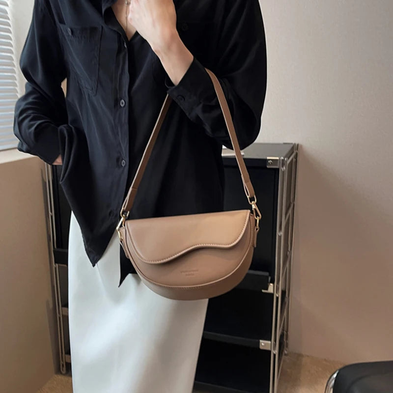 Luxury Vintage Saddle Bag