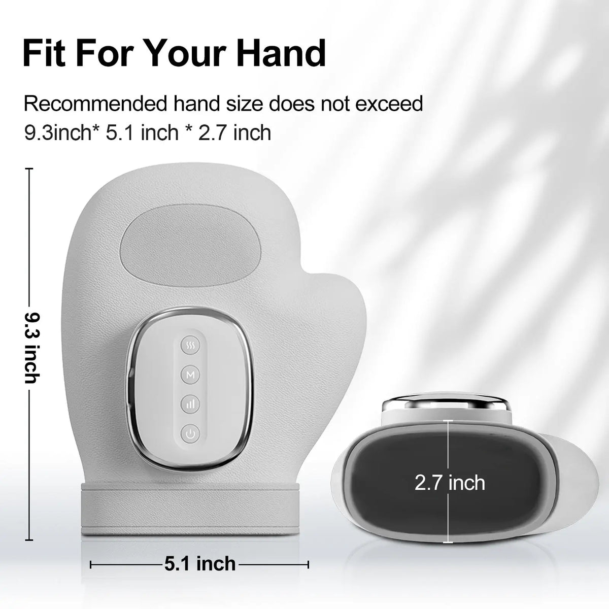 Electric Hand Massager with Airbag Compression and Heat for Pain Relief