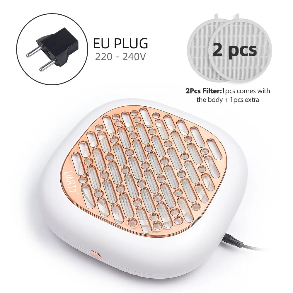 Nail Dust Collector Vacuum Extractor with Adjustable Tube