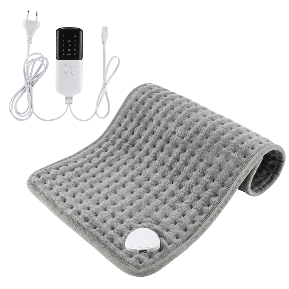 Electric Heating Pad with 9 Temperature Levels & Auto-Off Timer for Pain Relief - 18
