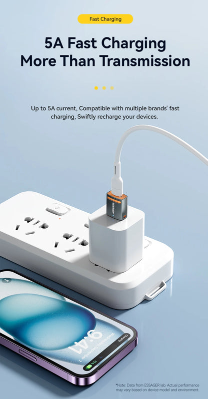 Universal USB 3.0 OTG Adapter Type-C Micro & Lightning Converter
