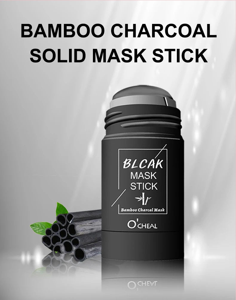 Solid Cleansing Face Mask Stick - Deep Pore Oil Control & Moisturizing