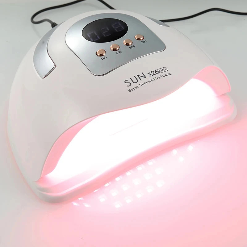 81-LED UV LED Nail Lamp - Professional Gel Nail Dryer