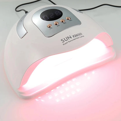 81-LED UV LED Nail Lamp - Professional Gel Nail Dryer