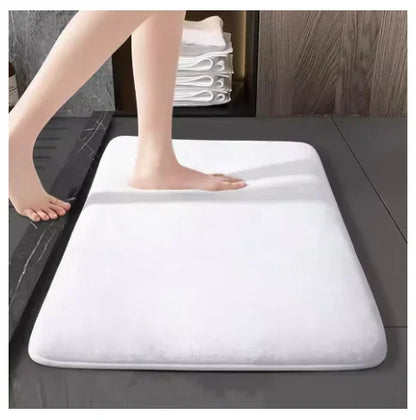 Super Absorbent Non-Slip Bath Mat - Quick-Dry Bathroom Rug