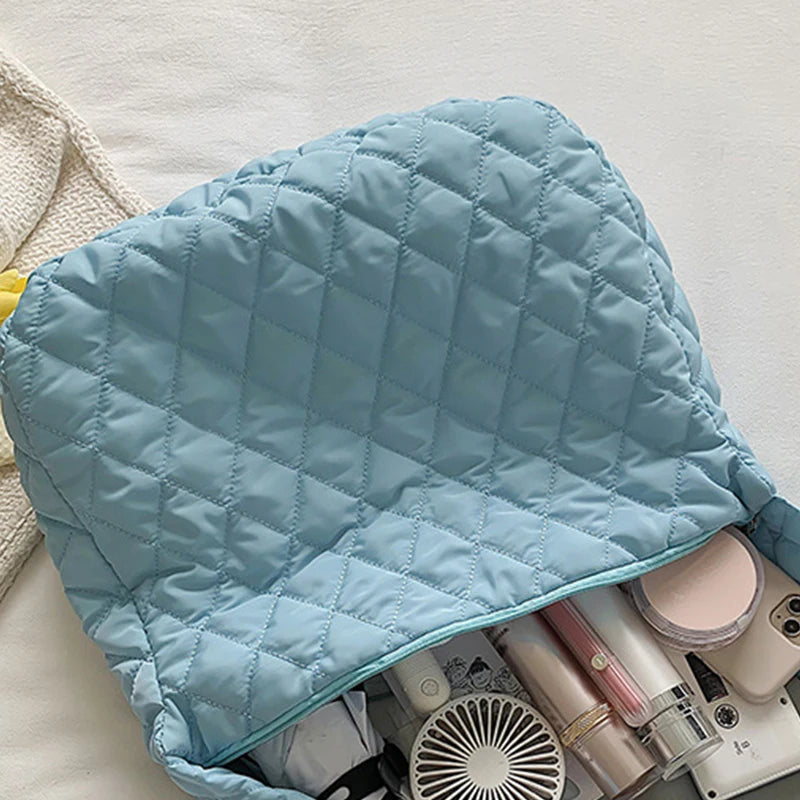 Luxury Quilted Padded Tote