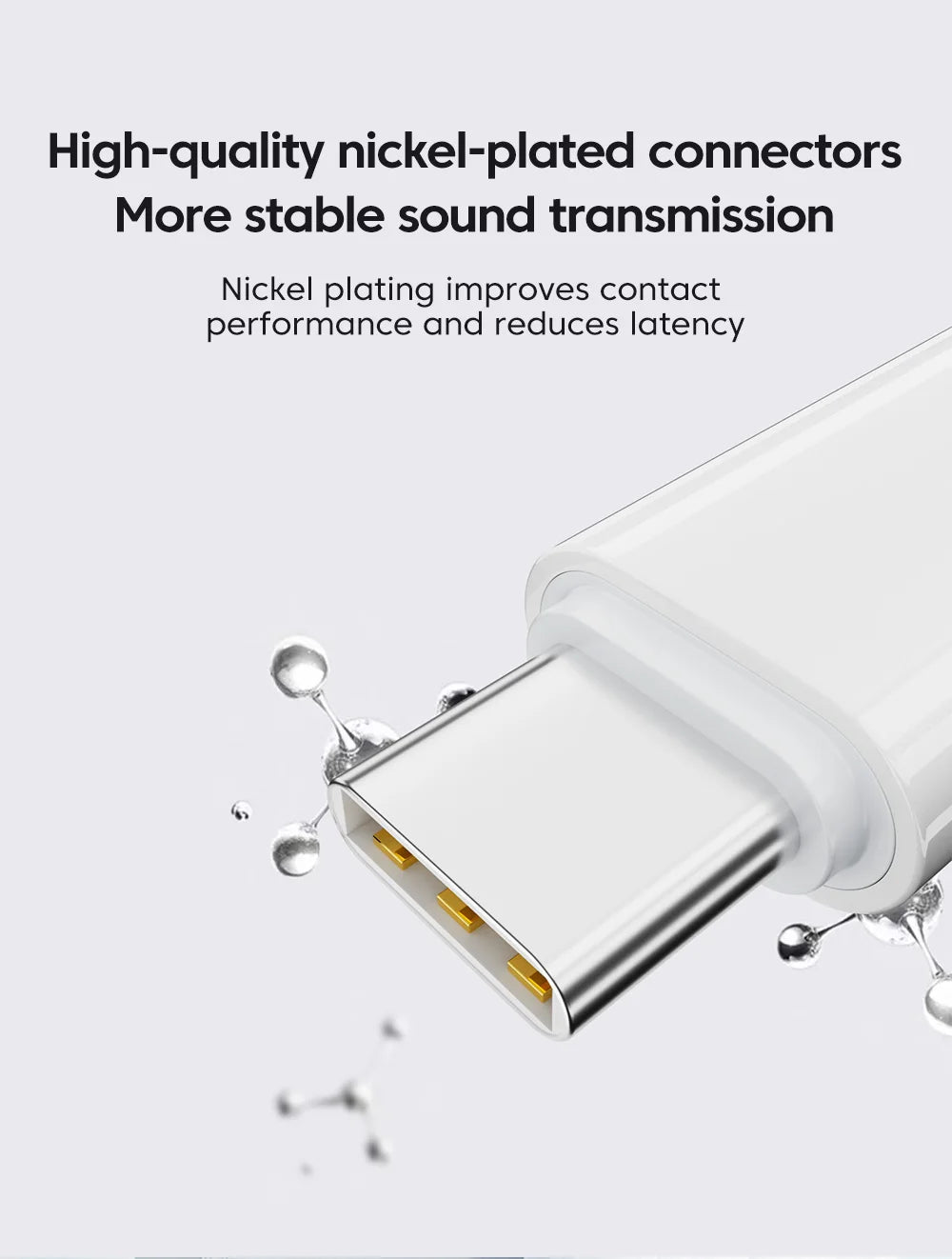 Lightning to USB-C Adapter - High-Speed Audio & Data Converter - 14