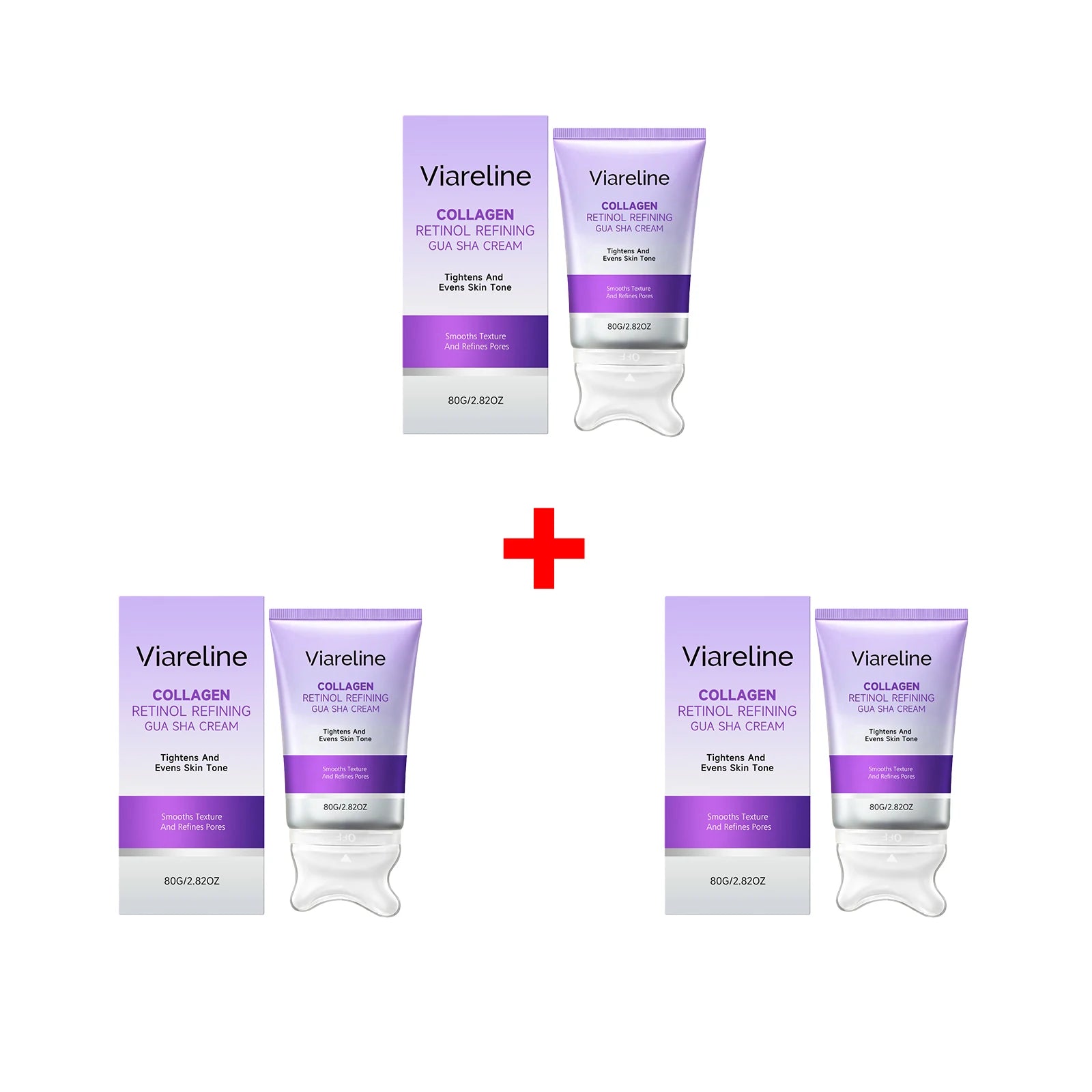 Collagen Retinol Gua Sha Lifting Cream for Facial Contouring & Skin Tightening - 16