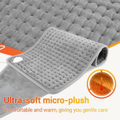 Electric Heating Pad with Belt for Back Pain Relief and Body Warming