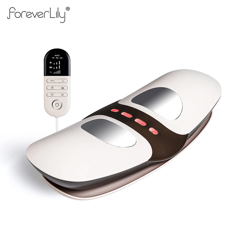 Electric Lumbar Traction Massager with Heat & Vibration