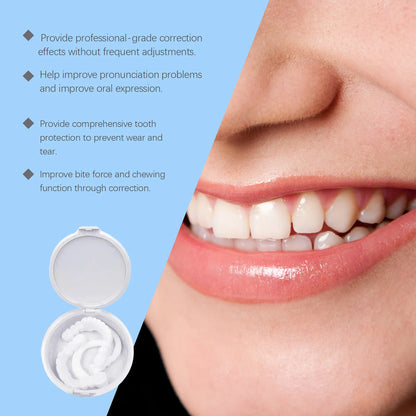 Snap-On Smile Veneers - Instant Dental Makeover for Gaps and Stains
