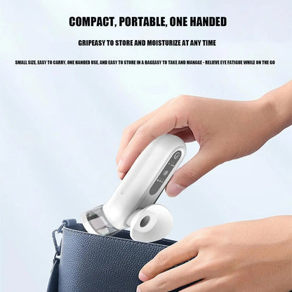 Portable Eye Mist Sprayer - Moisturizing Steam Device for Dry Eyes & Facial Care