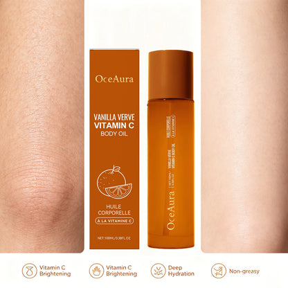 Vitamin C Brightening Body Oil – Deep Hydrating & Nourishing Skin Care