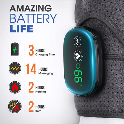 Heated Joint Massager Brace for Shoulder Knee Elbow