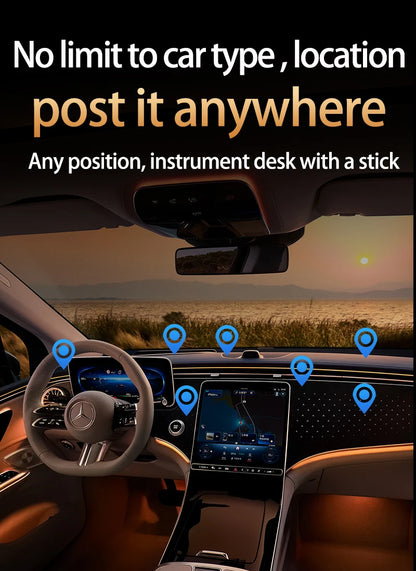 Magnetic 360° Rotating Car Phone Mount - Universal Dashboard GPS Holder