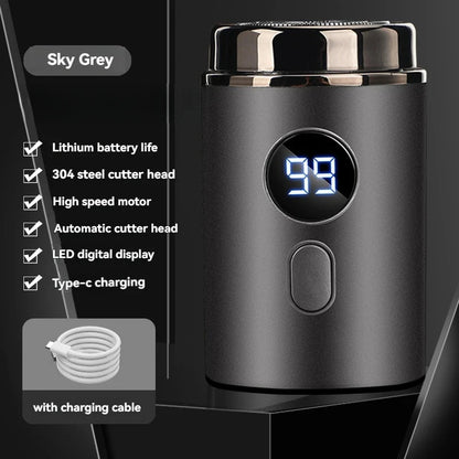 Portable Mini Electric Shaver - Rechargeable Wet/Dry Razor