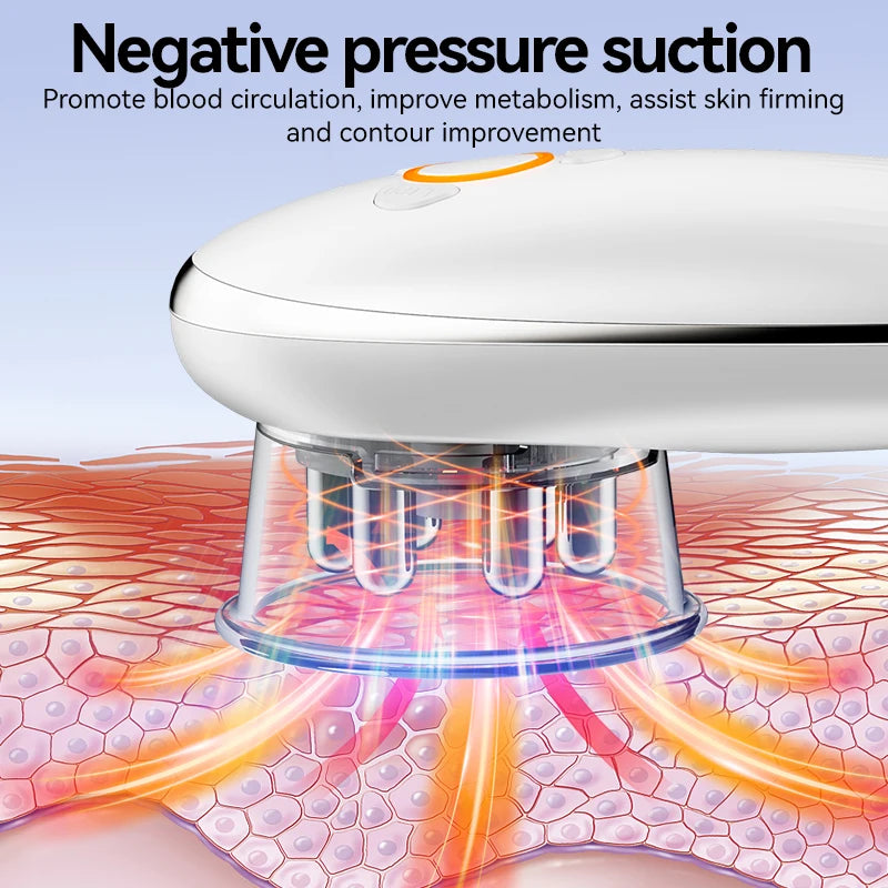 Electric Body Sculpting & Anti-Cellulite Massager with Red Light Therapy