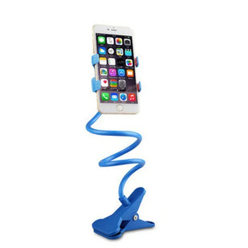 Flexible 360° Rotating Phone Holder for Bed and Desktop