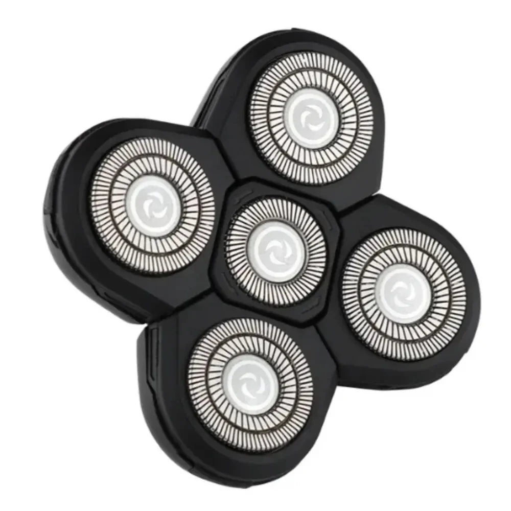 5-Head Rotary Shaver Replacement Blade - Washable Razor Accessory