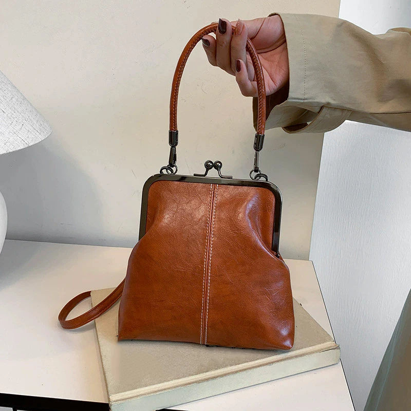 Luxury Vintage Kiss Lock Bag