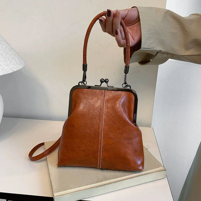 Luxury Vintage Kiss Lock Bag