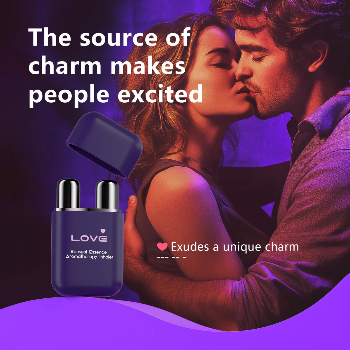 Double-Hole Essential Oil Aromatherapy Inhaler - Portable Energy & Focus Stick