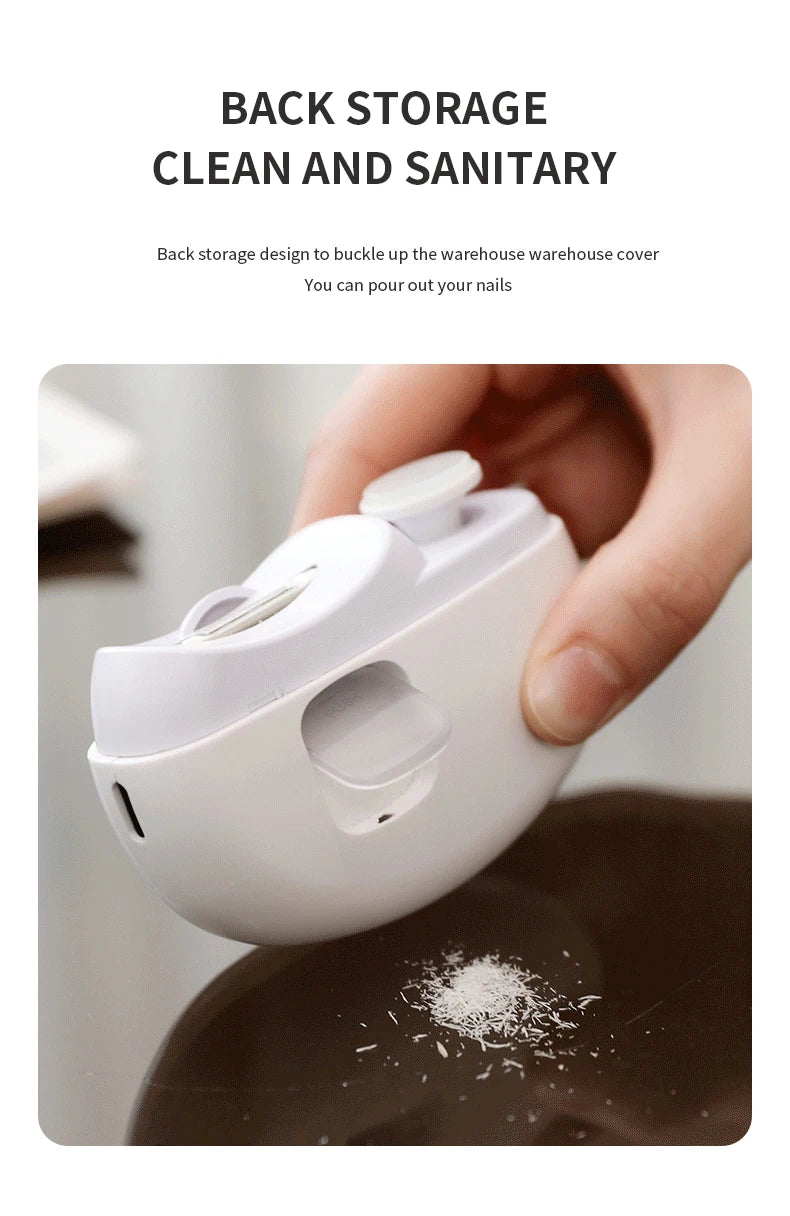 3-in-1 Electric Baby Nail Clipper & Safe Automatic Trimmer - 15
