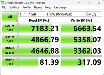 ORICO PCIe 4.0 M.2 NVMe SSD 7400MB/s Internal Solid State Drive