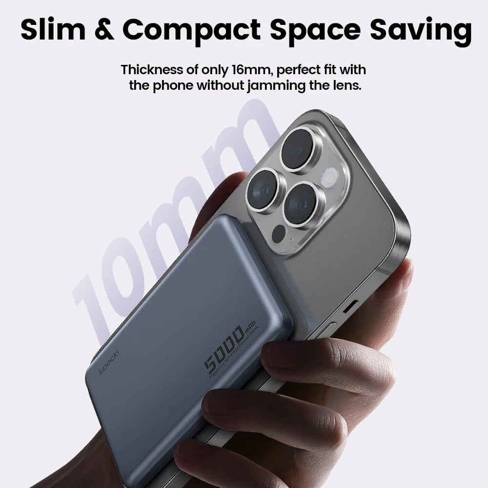 Magnetic Wireless Power Bank 10000mAh 20W Fast Charger for iPhone