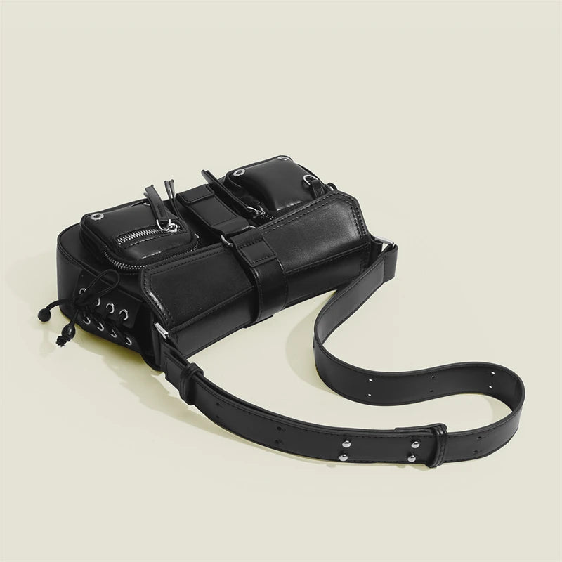 Luxury Goth Chain Shoulder Bag