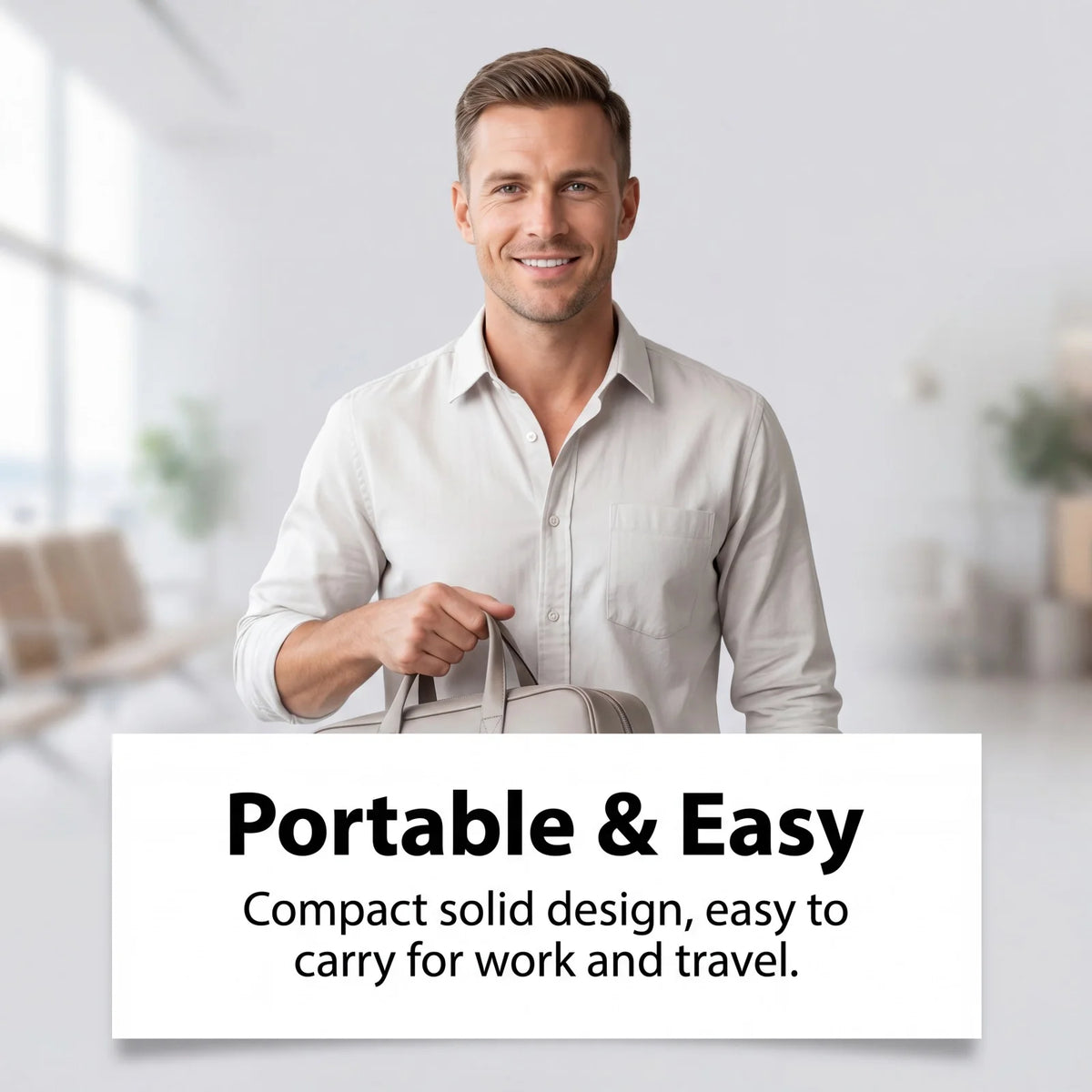 Men's Long-Lasting Solid Deodorant Stick - Odor Control & Skin-Friendly Formula