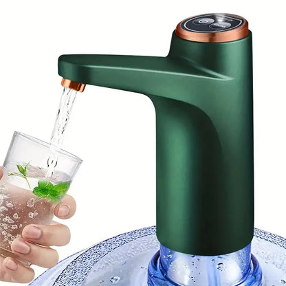 Electric 5 Gallon Water Dispenser Pump - USB Rechargeable Automatic Water Bottle Pump