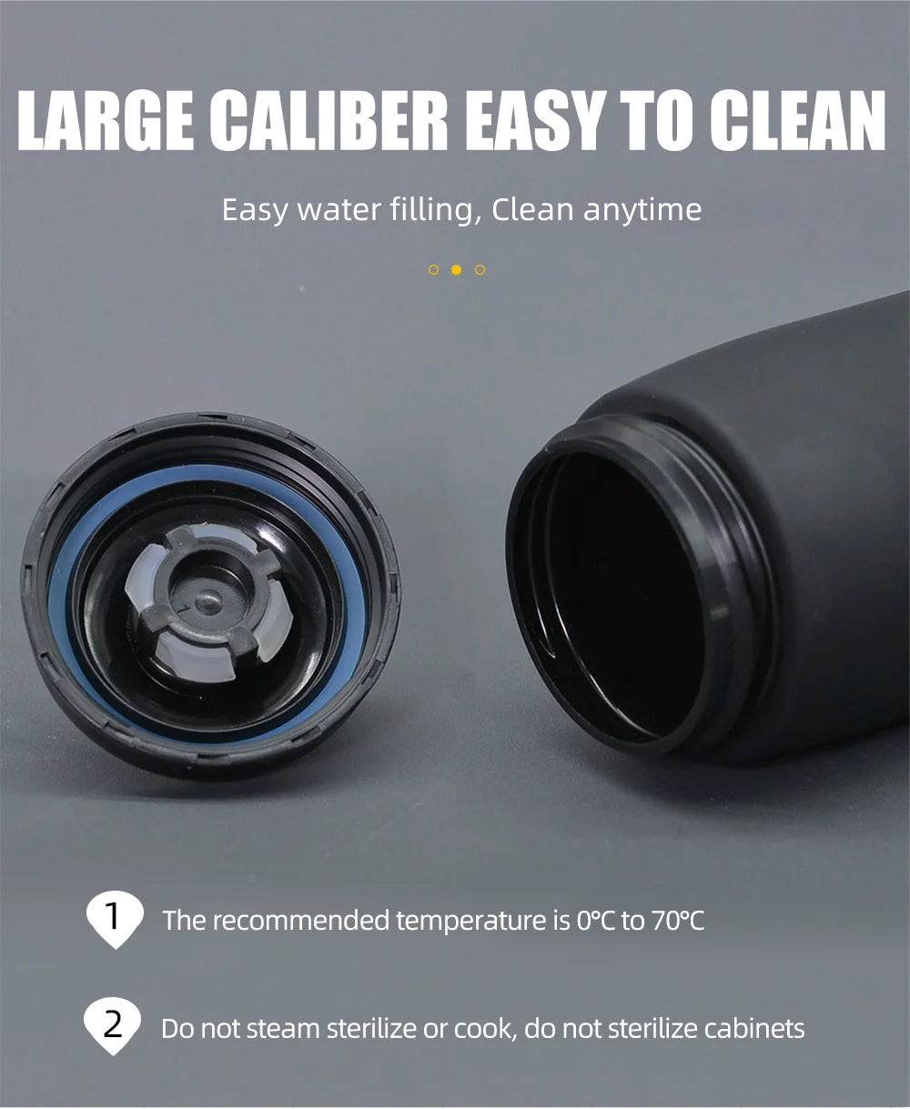 ThinkRider Sports Water Bottle - Leak-Proof Squeeze Bottle for Cycling & MTB - 14