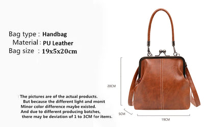 Luxury Vintage Kiss Lock Bag