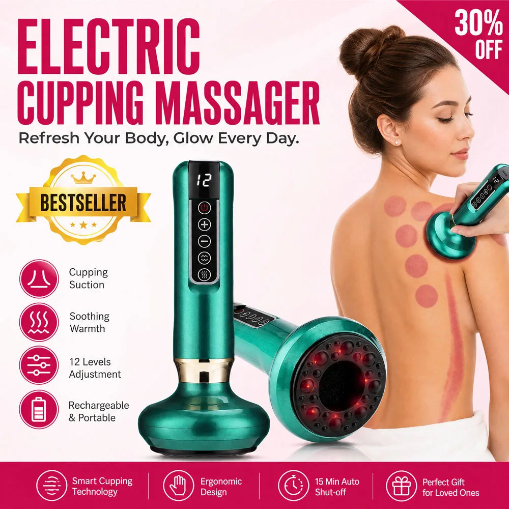 Electric Cupping Massager - Smart Vacuum Gua Sha Therapy - 1
