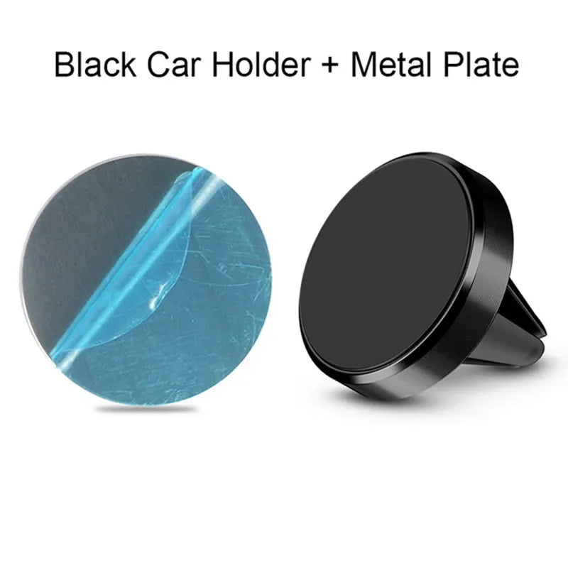 Magnetic Air Vent Car Phone Holder - Universal Hands-Free Mount - 7