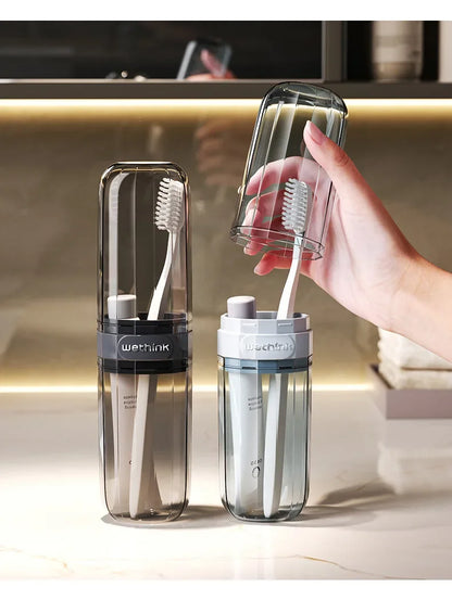 Transparent Toothbrush Travel Case